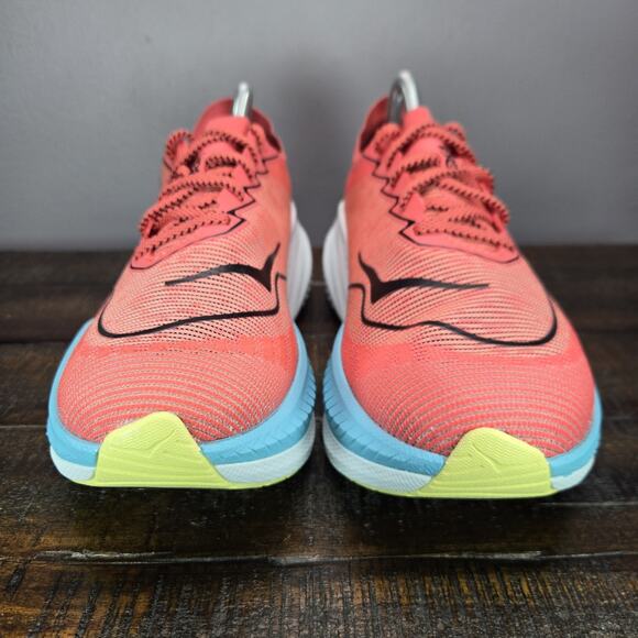 NEW Hoka One One Mach X 2 Mens Size 13D Running Shoe 1155119 GFRT Red Blue White - Picture 3 of 12